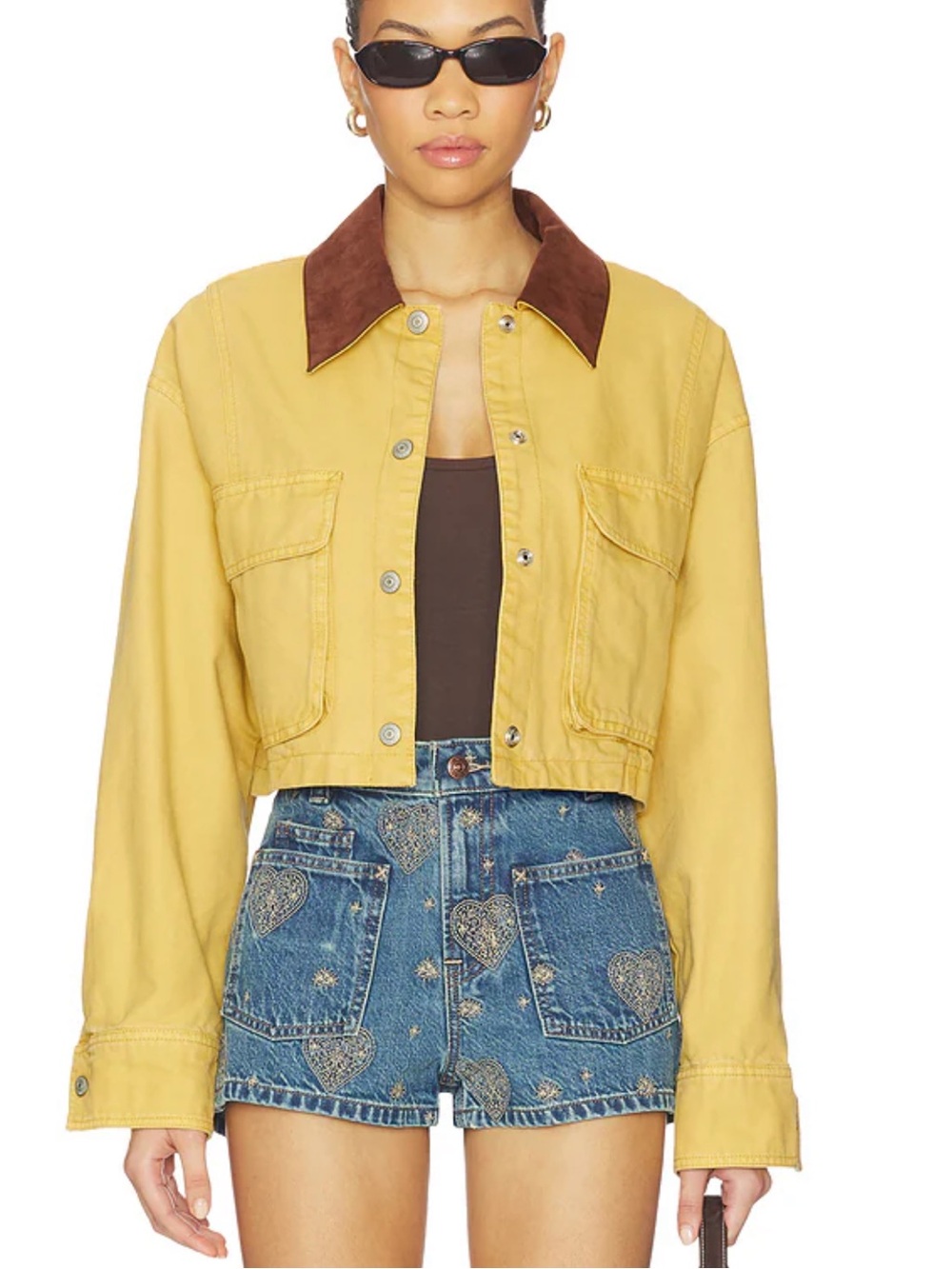 Free People MARTHA WORK JACKET Size Large